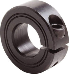 Climax Metal Products - 34mm Bore, Steel, One Piece Clamp Collar - 2-1/4" Outside Diam - USA Tool & Supply