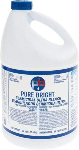 Value Collection - 128 oz Bleach - Liquid - USA Tool & Supply