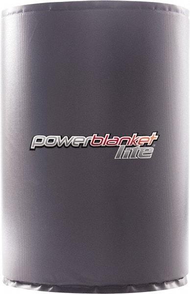 Powerblanket - 22-1/2" Wide, 55 Gallon Wrap-Around Drum Heater - 120 Volt, 3.33 Amps, 0°F to 145°F Thermostat Rating - USA Tool & Supply