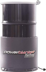 Powerblanket - 14" Wide, 15 Gallon Wrap-Around Drum Heater - 120 Volt, 1.15 Amps, 0°F to 450°F Thermostat Rating - USA Tool & Supply
