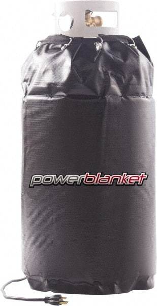 Powerblanket - 45" Long x 33" Wide, Flat, PVC, Standard Heat Blanket - 120 Volts, Flat Back - USA Tool & Supply