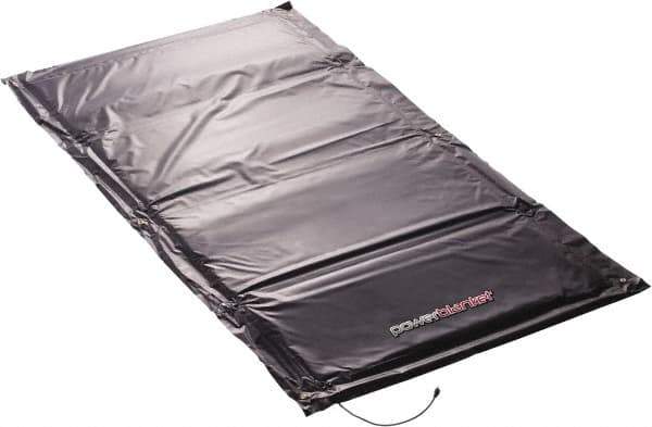 Powerblanket - 108" Long x 60" Wide, Flat, PVC, Standard Heat Blanket - 120 Volts, Flat Back - USA Tool & Supply