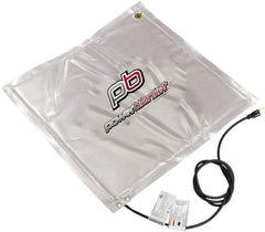 Powerblanket - 24" Long x 24" Wide, Flat, PVC, Standard Heat Blanket - 120 Volts, Flat Back - USA Tool & Supply