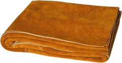 Steiner - 4' High x 3' Wide x 0.06 to 0.08" Thick Leather Welding Blanket - Rust - USA Tool & Supply