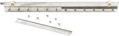 Steiner - 3' Long Galvanized Steel Dock Strip Door Strip Door Trolley - Use with Track & Roller Track - USA Tool & Supply