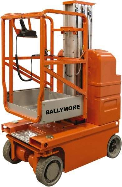 Ballymore - Cherry Pickers (Personal Lifts) Type: One Person Lift Type of Power: (4) 12 Volt Battery - USA Tool & Supply