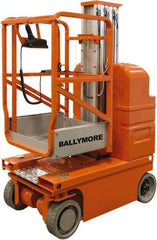 Ballymore - Cherry Pickers (Personal Lifts) Type: One Person Lift Type of Power: (4) 12 Volt Battery - USA Tool & Supply