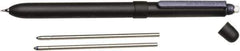 Ability One - Ball Point Medium B3 Aviator Multifunction - Black & Blue - USA Tool & Supply