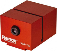 Raptor Workholding - 1-1/2" Jaw Width, 1.82" High x 2.35" Long x 2.95" Wide Dovetail Vise - For Use with 4 & 5 Axis Workholding Systems - USA Tool & Supply