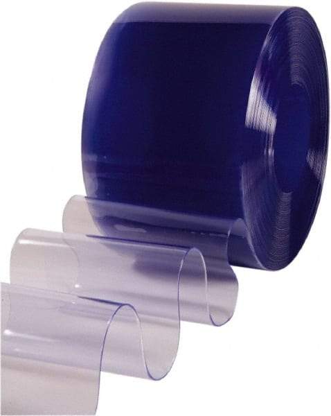 Clearway Door - Clear Standard QuickStrip Roll Dock Curtain Strips - 12" Wide x 150' Long x 1/8" Thick - USA Tool & Supply