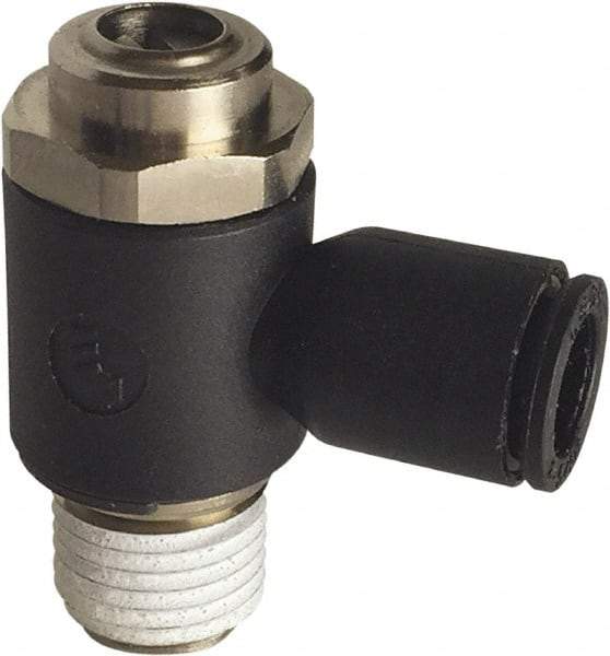 Legris - Speed & Flow Control Valves   Valve Type: Compact Meter In Flow Control    Male Thread Size: 1/8 - USA Tool & Supply