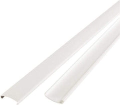 GridMAX - 47" Long x 1-1/16" Wide x 0.16" Thick, Vinyl Ceiling Grid Tee Cover - ASTM E-84 Specification, White - USA Tool & Supply