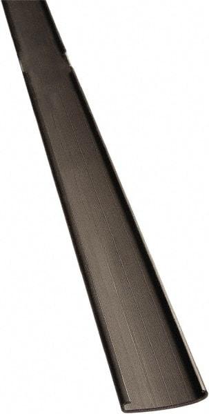 GridMAX - 4' Long x 1-1/16" Wide x 0.16" Thick, Vinyl Ceiling Grid Cover - ASTM E-84 Specification, Black - USA Tool & Supply