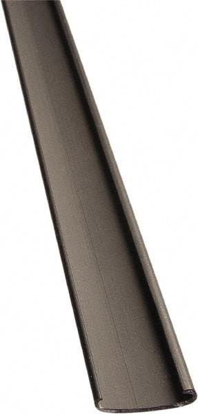 GridMAX - 47" Long x 1-1/16" Wide x 0.16" Thick, Vinyl Ceiling Grid Tee Cover - ASTM E-84 Specification, Black - USA Tool & Supply