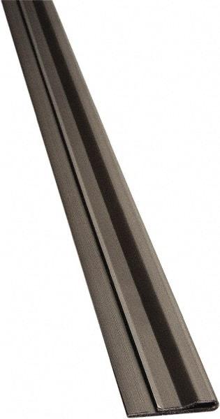 GridMAX - 4' Long x 1" Wide x 0.165" Thick, Vinyl Ceiling Grid Wall Molding Cover - ASTM E-84 Specification, Black - USA Tool & Supply