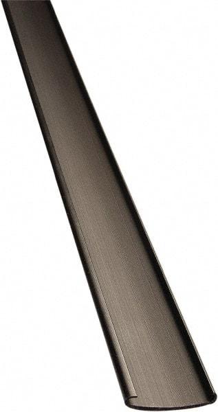 GridMAX - 23" Long x 1-1/16" Wide x 0.16" Thick, Vinyl Ceiling Grid Tee Cover - ASTM E-84 Specification, Black - USA Tool & Supply