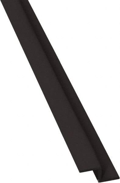 Genesis - 3-1/2" Long x 24-1/4" Wide x 3.24" Thick, Vinyl Trim Kit - ASTM E-84 Specification, Black - USA Tool & Supply