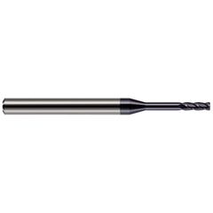 Harvey Tool - 3/16" Diam 4 Flute Solid Carbide 0.01" Corner Radius End Mill - Exact Industrial Supply