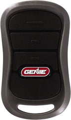 Genie - 3 Button Garage Door Transmitter - For Use with Commercial/Residential Doors - USA Tool & Supply