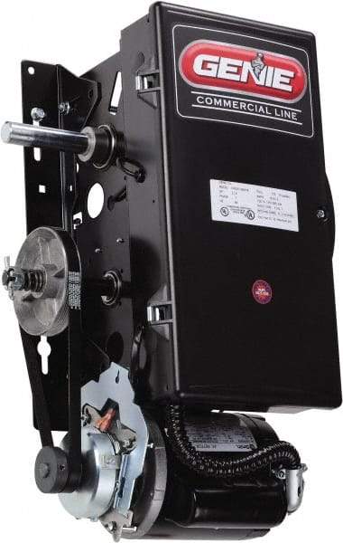 Genie - 1/2 hp 3 Phase Standard Duty Garage Door Jackshaft Operator Head with Brake - For Use with Maximum 24' High Sectional Door - USA Tool & Supply