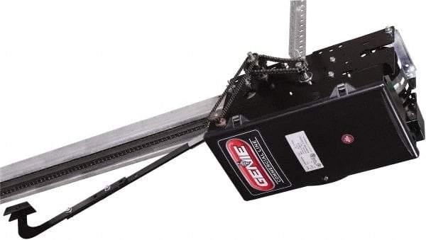 Genie - 1/2 hp 1 Phase Medium Duty Garage Door Trolley Operator Head - For Use with 12' High Sectional Door - USA Tool & Supply