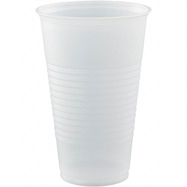 DART - Plastic Cold Cups, 16 oz - Translucent - USA Tool & Supply