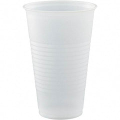 DART - Plastic Cold Cups, 16 oz - Translucent - USA Tool & Supply