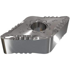 Iscar - DNMG443 F3P Grade IC807 Carbide Turning Insert - TiAlN/TiN Finish, 55° Diamond, 12.7mm Inscr Circle, 6.35mm Thick, 1.2mm Corner Radius - USA Tool & Supply