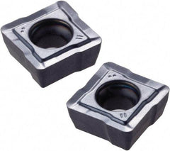 OSG - XCMT094008 DM Grade XP9020 Carbide Indexable Drill Insert - TiAlN Finish, Square, 25/64" Inscribed Circle - USA Tool & Supply
