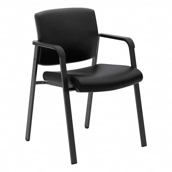 Hon - Stacking Chairs Type: Stack Chair Seating Area Material: Leather - USA Tool & Supply
