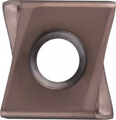 Sumitomo - LNEX130604 G Grade ACM200 Carbide Milling Insert - Al2O3/TiCN Finish, 6.4mm Thick, 0.02mm Corner Radius - USA Tool & Supply