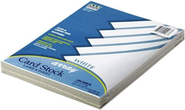 Pacon - 8-1/2" x 11" White Copy Paper - Use with Copiers,Inkjet Printers,Laser Printers,Typewriters - USA Tool & Supply