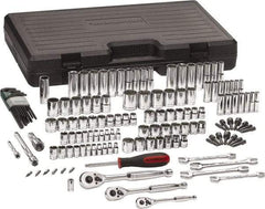 GearWrench - 141 Piece 1/4 & 3/8" Drive Mechanic's Tool Set - Comes in Blow Molded Case - USA Tool & Supply