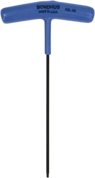 Bondhus - A5L-05 ASTER Recess Key - T-Handle Cushion Grip - USA Tool & Supply