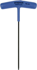 Bondhus - A5L-05 ASTER Recess Key - T-Handle Cushion Grip - USA Tool & Supply