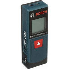 Bosch - 65' Range, Laser Distance Finder - 2 AAA Batteries Required, Accurate to 1/8", Comes with 2 AAA Batteries - USA Tool & Supply