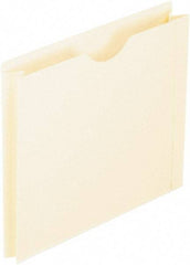 Pendaflex - 8-1/2 x 11", Letter Size, Manila, Expansion Folders - 11 Point Stock, Straight Tab Cut Location - USA Tool & Supply