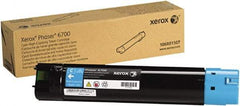 Xerox - Cyan Ink Cartridge - Use with Xerox Phaser 6700 - USA Tool & Supply