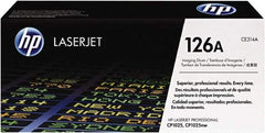 Hewlett-Packard - Imaging Drum - Use with HP LaserJet Pro 100 Color MFP M175nw, Pro CP1025nw, TopShot LaserJet Pro M275 MFP - USA Tool & Supply