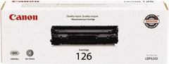 Canon - Black Toner Cartridge - Use with Canon imageCLASS LBP6200d - USA Tool & Supply