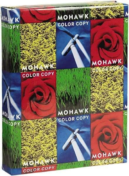 Mohawk - 8-1/2" x 11" Bright White Colored Copy Paper - Use with Laser Printers, Copiers, Digital Imaging Equipment - USA Tool & Supply