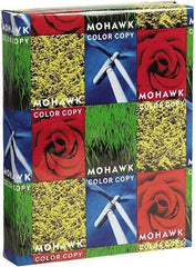 Mohawk - 8-1/2" x 11" Bright White Colored Copy Paper - Use with Laser Printers, Copiers, Digital Imaging Equipment - USA Tool & Supply