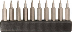 Wiha - PL1 Micro Pack Screwdriver Bit - 28mm OAL - USA Tool & Supply