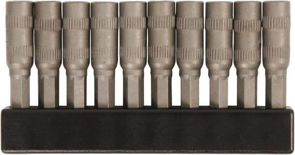 Wiha - Nut Setter Screwdriver Bit - 30mm OAL - USA Tool & Supply