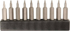 Wiha - PL3 Micro Pack Screwdriver Bit - 28mm OAL - USA Tool & Supply