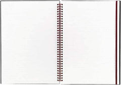 Black n Red - 70 Sheet, 8-1/4 x 11-3/4", Legal (Style) Notebook - Black - USA Tool & Supply