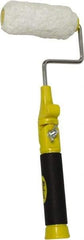 Richard - 4" Wide x 15" Long Paint Roller - Metal Frame, Plastic Handle - USA Tool & Supply