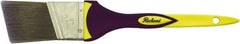Richard - 2" Angled Polyester Angular Brush - 2-1/2" Bristle Length, 8" Rubber Sash Handle - USA Tool & Supply