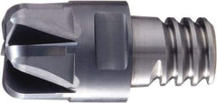 OSG - PXRE Grade XP6305 Carbide Ball Nose Milling Tip Insert - SiC Finish, 4 Flutes, 1/2" Cutting Diam, 0.197" Depth of Cut - USA Tool & Supply