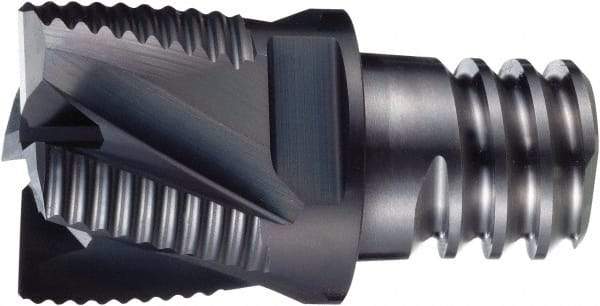 OSG - PXNL Grade XP3225 Carbide End Milling Tip Insert - Cr Finish, 4 Flutes, 16mm Cutting Diam, 11.2mm Depth of Cut, 19/21° Helix - USA Tool & Supply